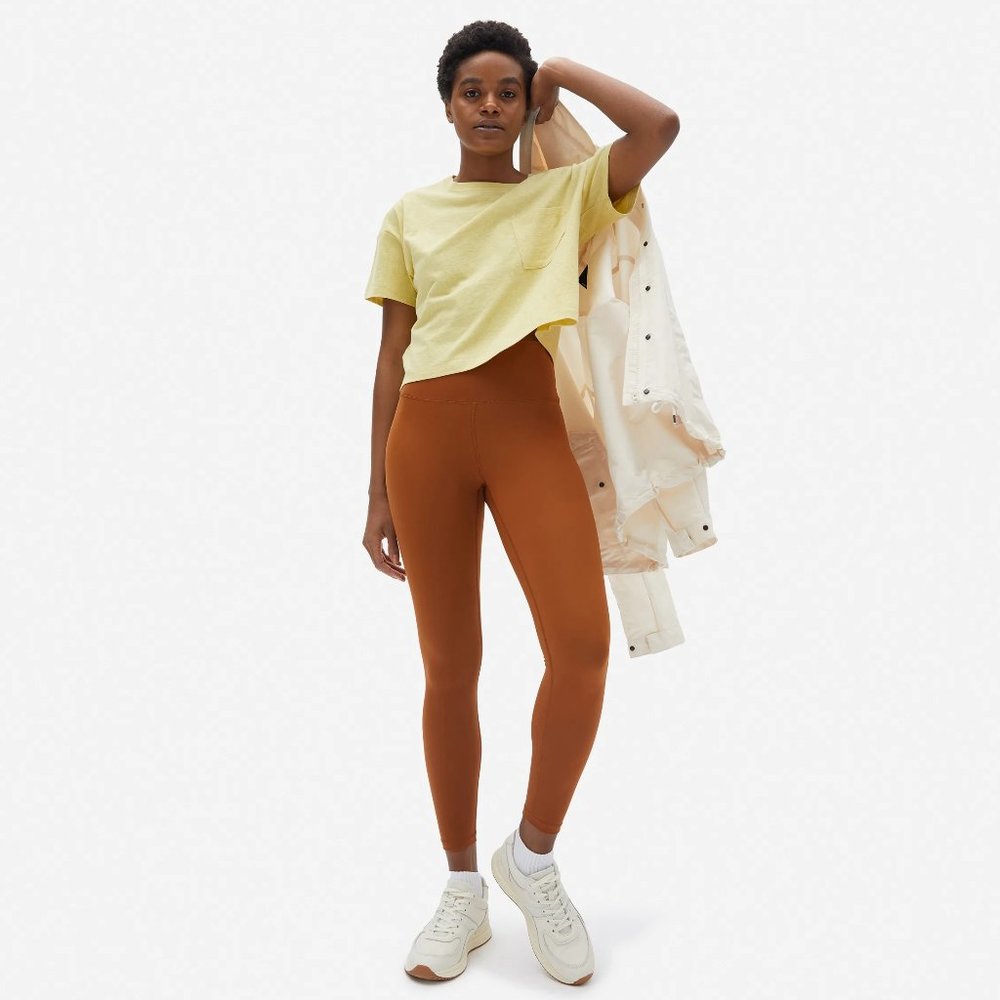 Everlane The Perform Legging in Copper Never Worn
